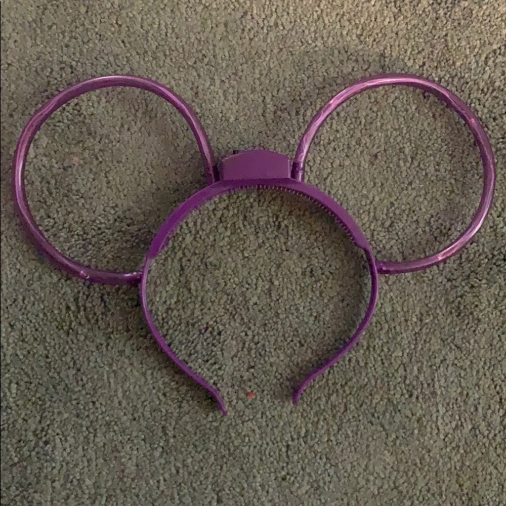 Disney Glow Ears Purple